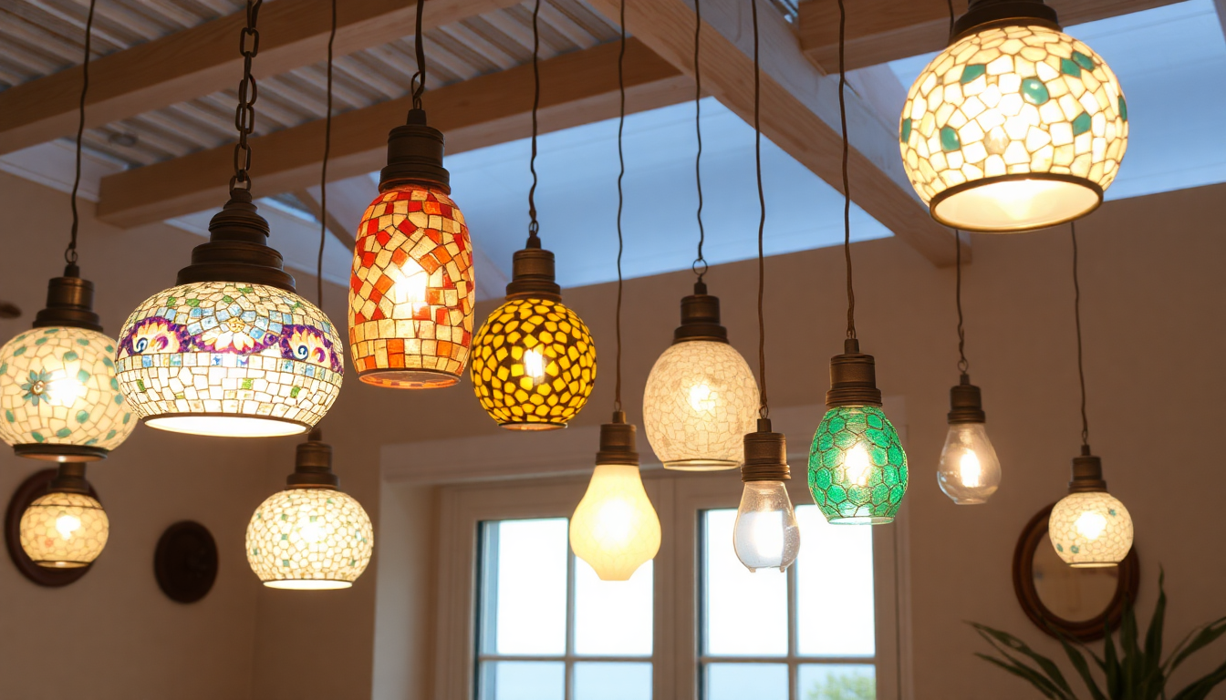 2025 Guide to Selecting the Perfect Mosaic and Glass Pendant Lighting for a Coastal Dining Room Ambiance