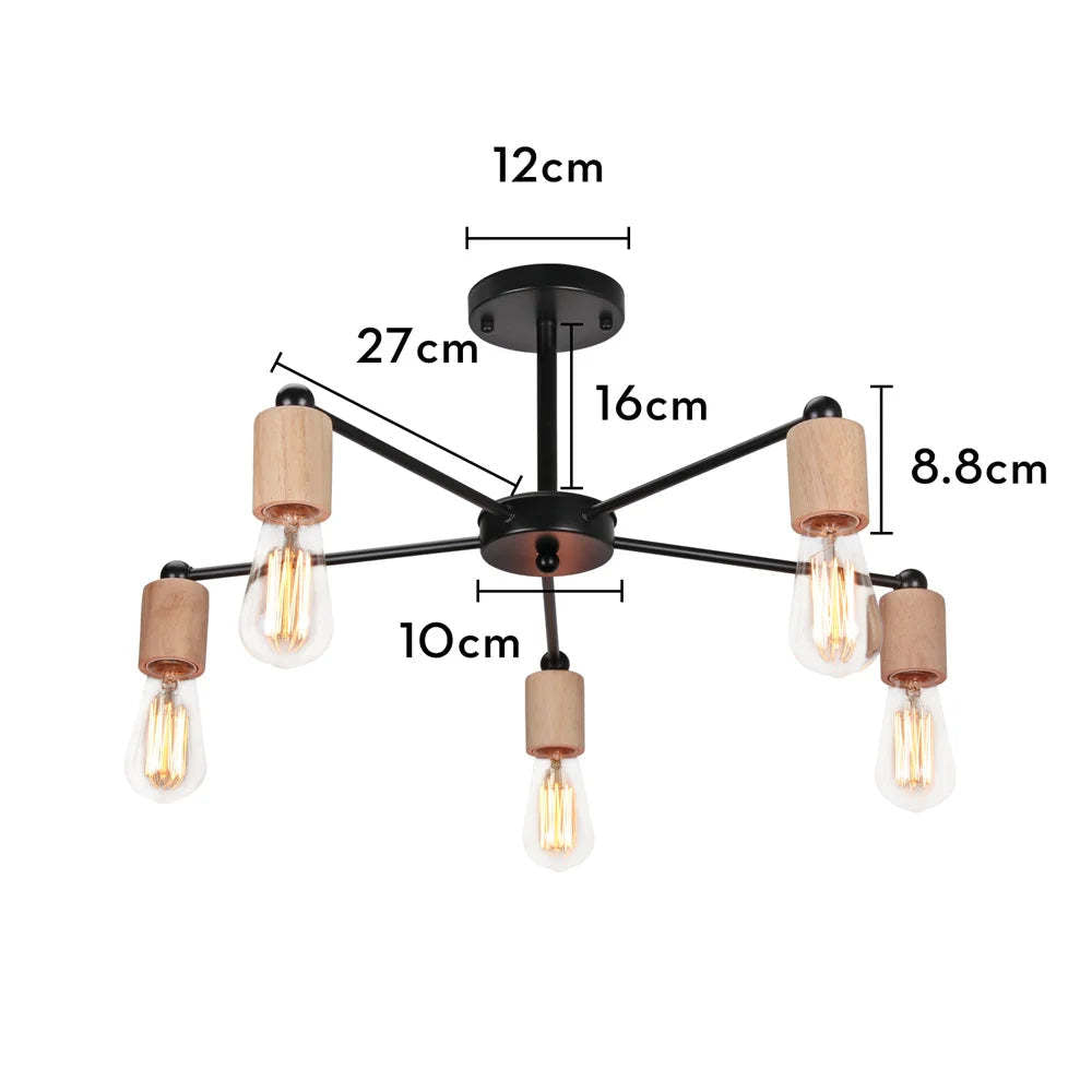 Simple Led Ceiling Light Bedroom Lamp In The Living Room