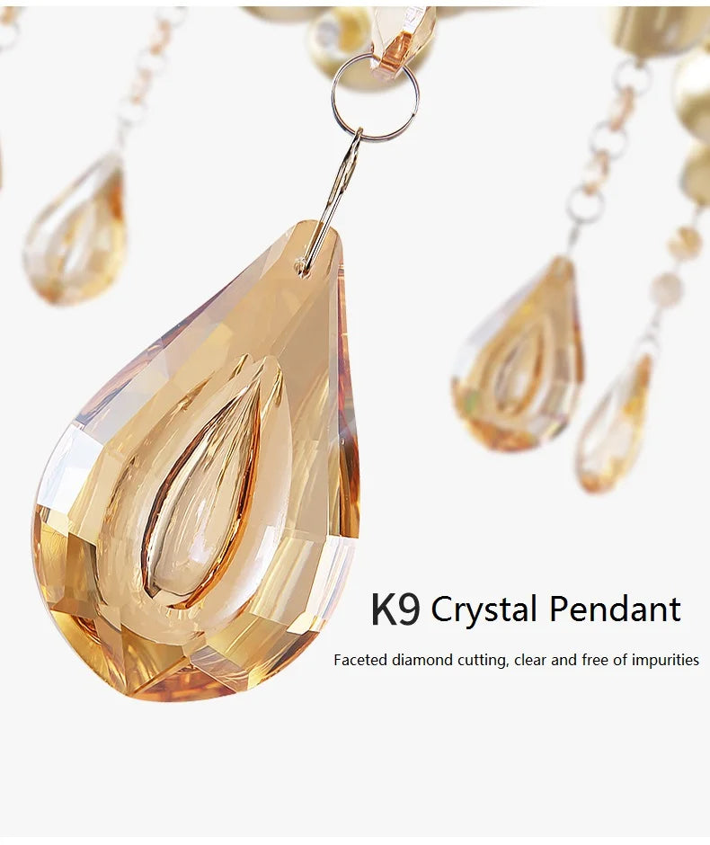 Luxurious European Resin Chandelier for Living Room  Dining Room - Elegant Villa Lighting