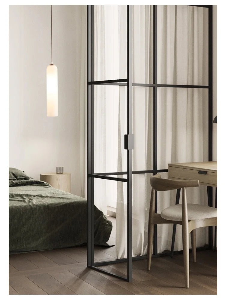 Modern Pendant Lamp LED Glass Nordic Hanging Lighting Fixtures Suspension  Creative Living Bedside Bedroom Indoor Chandeliers
