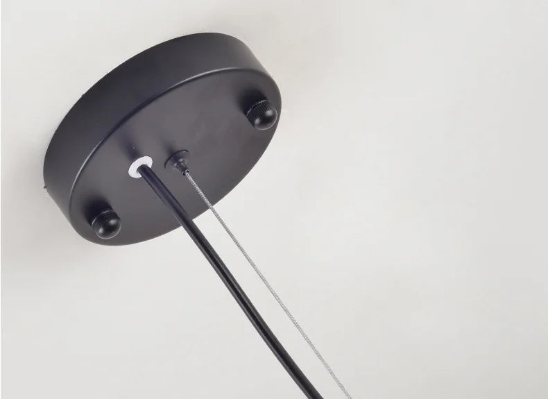 Firefly LED Pendant Crystal Chandelier - Enchanting Starry Light Fixture for Home and Commercial Décor with Frosted Glass Shade