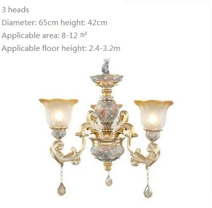 Luxurious European Resin Chandelier for Living Room  Dining Room - Elegant Villa Lighting