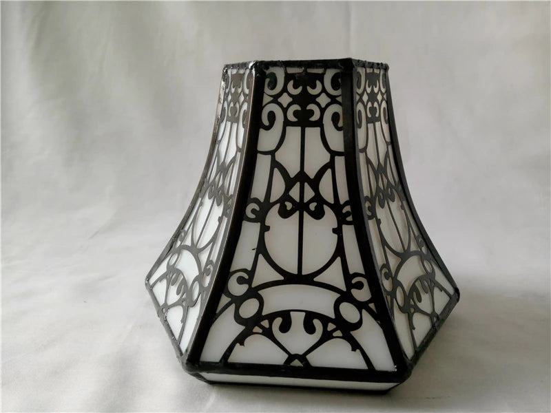 Baroque Stained Glass Pendant Light - 3-Light LED Suspension Fixture for Dining Room Kitchen  Hotel