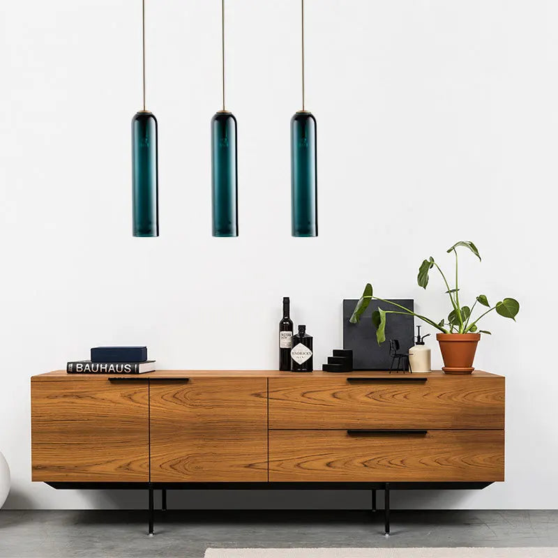 Modern Pendant Lamp LED Glass Nordic Hanging Lighting Fixtures Suspension  Creative Living Bedside Bedroom Indoor Chandeliers