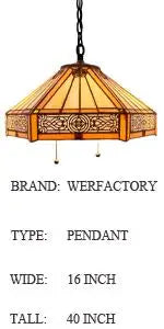 Yellow Hexagon Stained Glass Torchiere Floor Lamp - 66in Tall Corner Accent Light for Living Room and Bedroom Handcrafted Collectible Decor