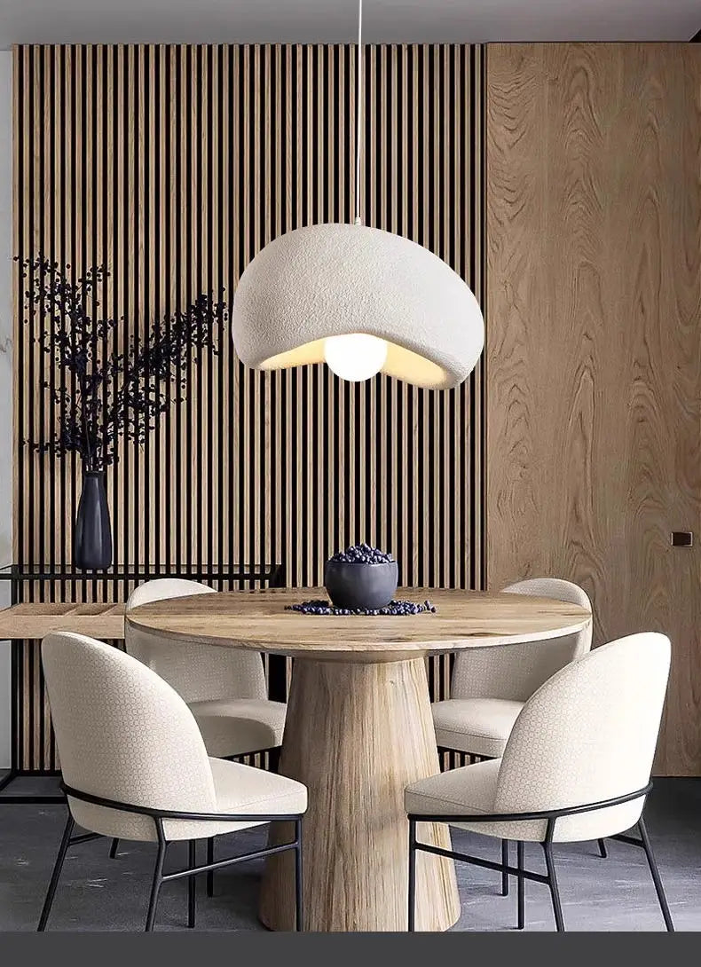 Japanese Style Ceiling Chandelier Modern Dining Table Pendant Light for Living Room Bedroom Loft Hanging Lamp