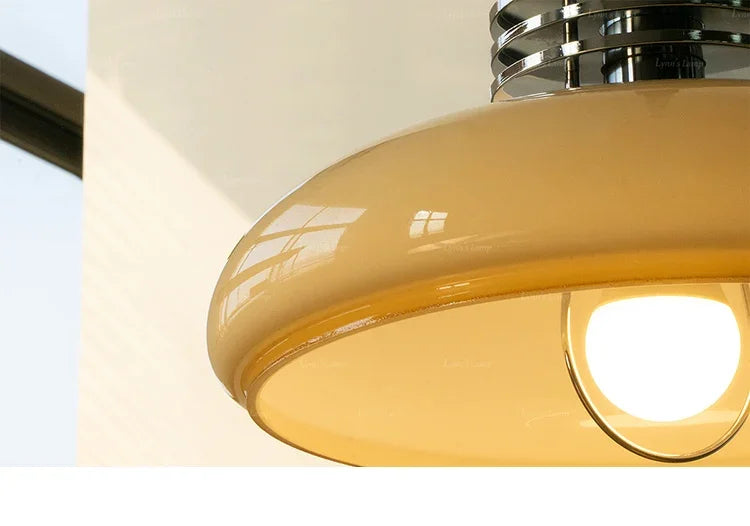 Bauhaus Glass Pendant Light LED Medieval Retro Retractable Chandeliers Restaurant Bar Bedroom Study Pendant Hanging Lamp Lustre