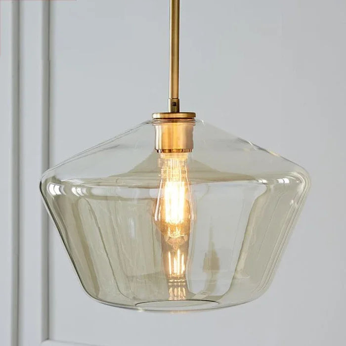 Minimalist Dining Room Chandelier Bedside Lamp Kitchen Bar Table Lamp Bedroom Lighting Glass Light Luxury Nordic Lamps