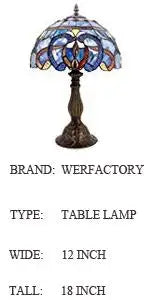 Green Wisteria Stained Glass Floor Lamp - 66 Corner Torch with 12 Shade Elegant Lighting