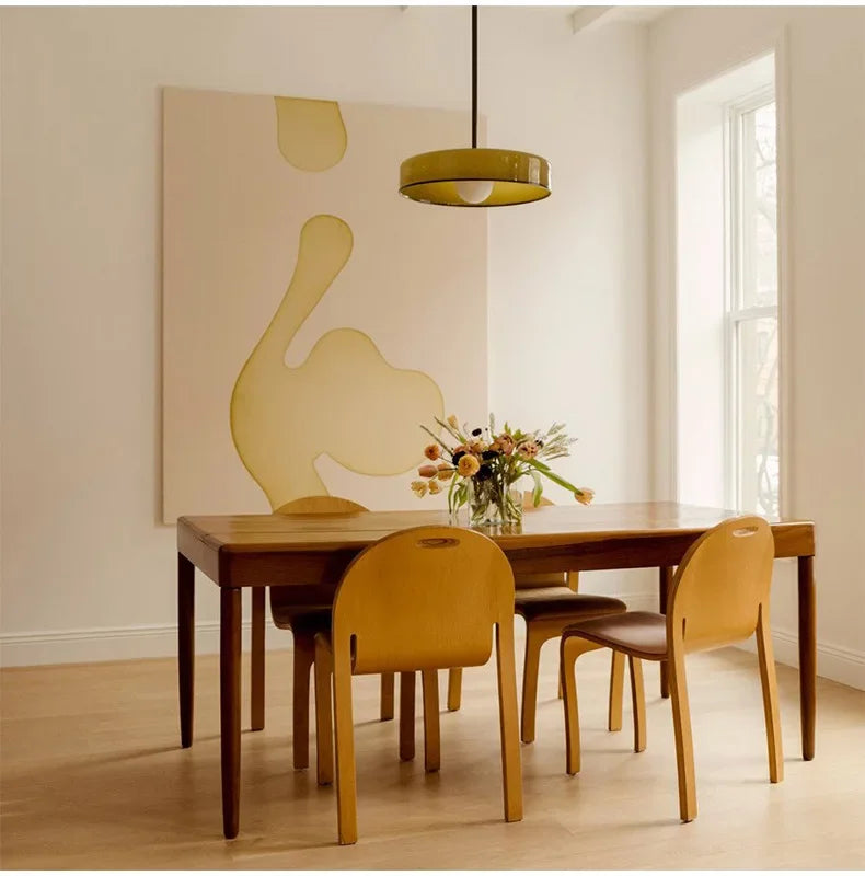 Macaron Pendant Light Chandelier For Living Dining Room Bedroom Study Room Glass Hanging Lamp Lighting Fixture Luster