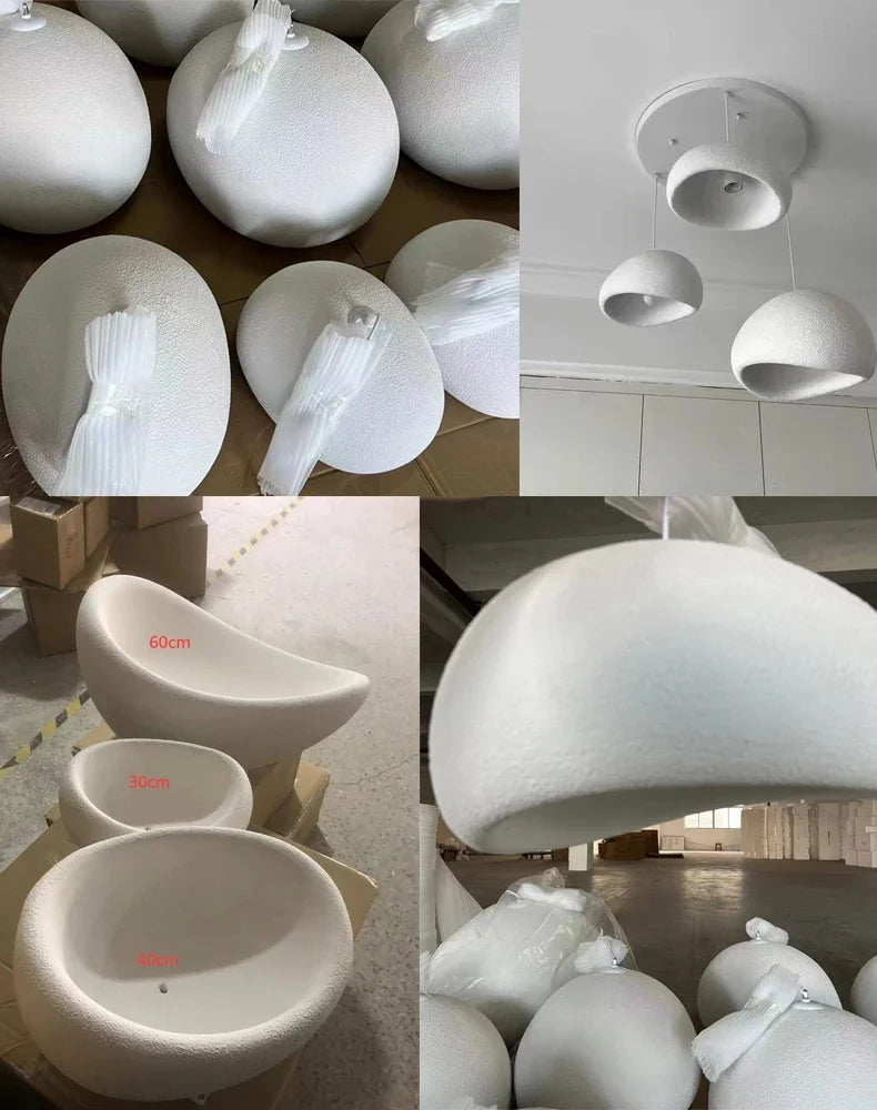 Japanese Style Ceiling Chandelier Modern Dining Table Pendant Light for Living Room Bedroom Loft Hanging Lamp