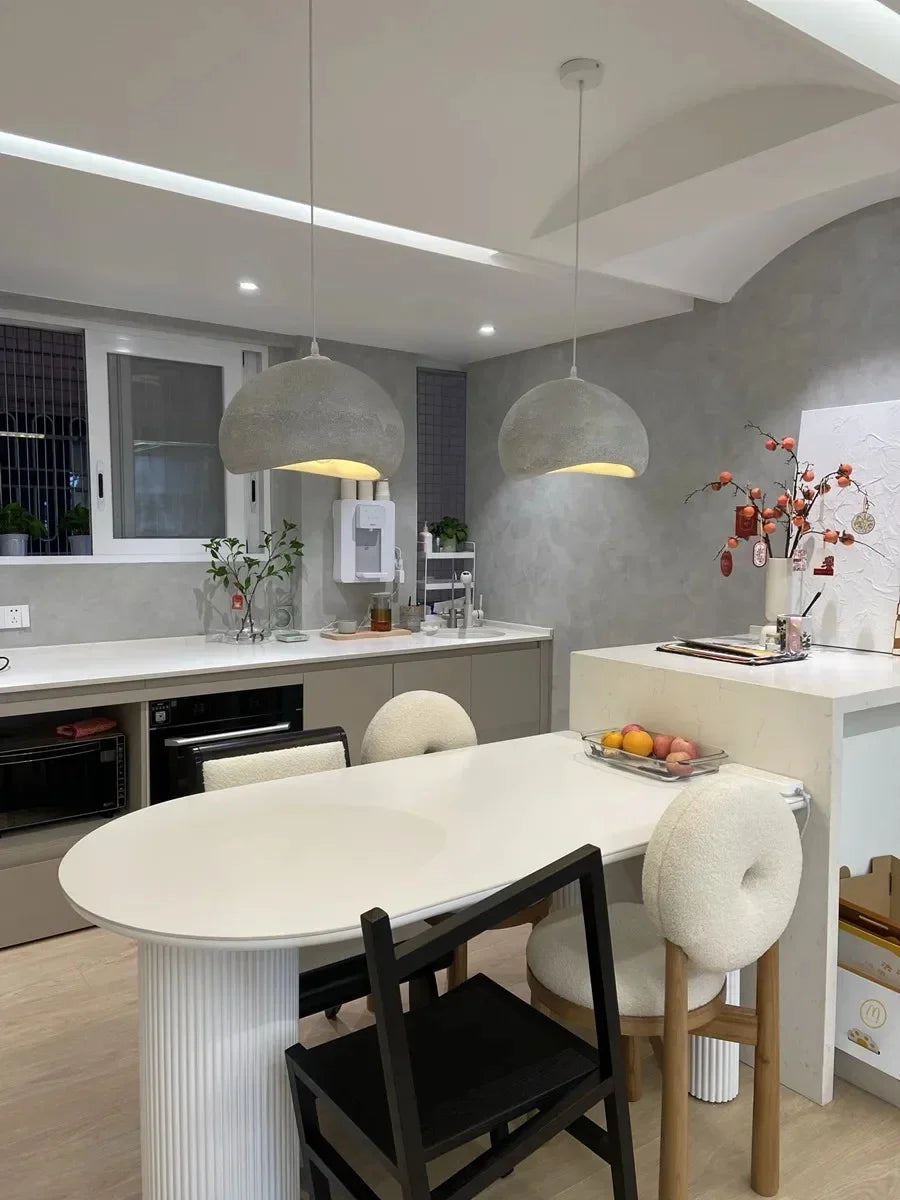 Japanese Style Ceiling Chandelier Modern Dining Table Pendant Light for Living Room Bedroom Loft Hanging Lamp