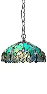 Antique Style Tall Standing Stained Glass Reading Floor Lamp - Luxurious Handcrafted Lighting for Cozy Spaces