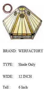 Yellow Hexagon Stained Glass Torchiere Floor Lamp - 66in Tall Corner Accent Light for Living Room and Bedroom Handcrafted Collectible Decor