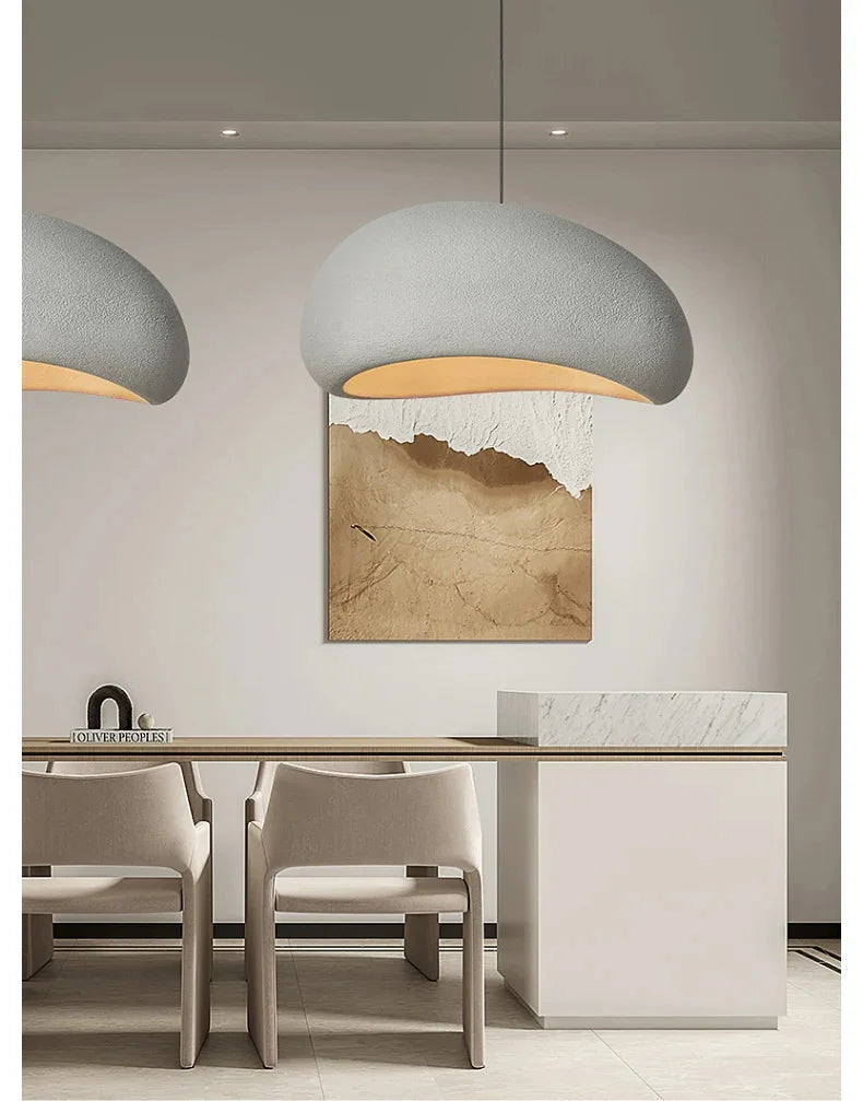 Japanese Style Ceiling Chandelier Modern Dining Table Pendant Light for Living Room Bedroom Loft Hanging Lamp