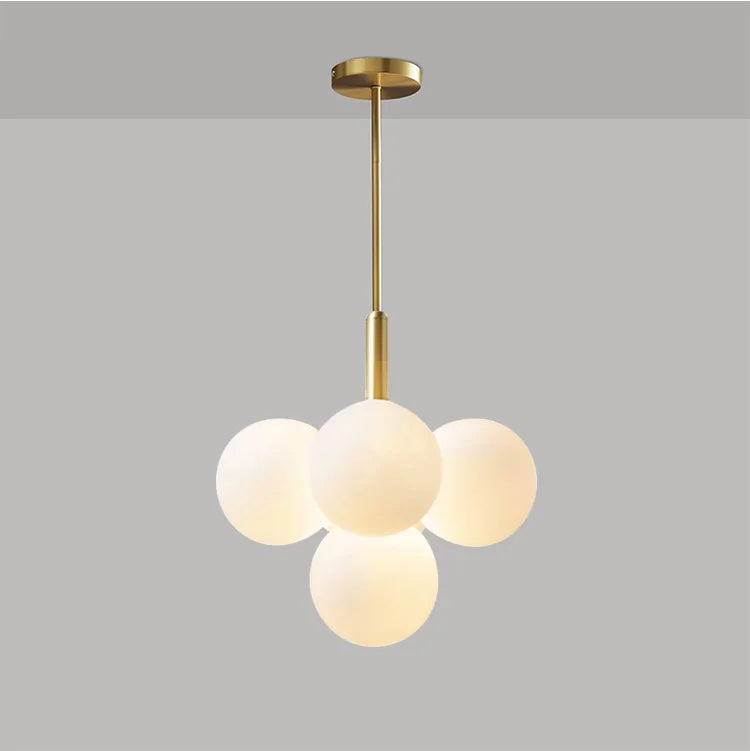 Luxury Glass Chandelier Lighting for Living Room Decor Dining Table Pendant Lights Indoor Restaurant Apartment Hanging Lamp