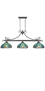 Antique Style Tall Standing Stained Glass Reading Floor Lamp - Luxurious Handcrafted Lighting for Cozy Spaces