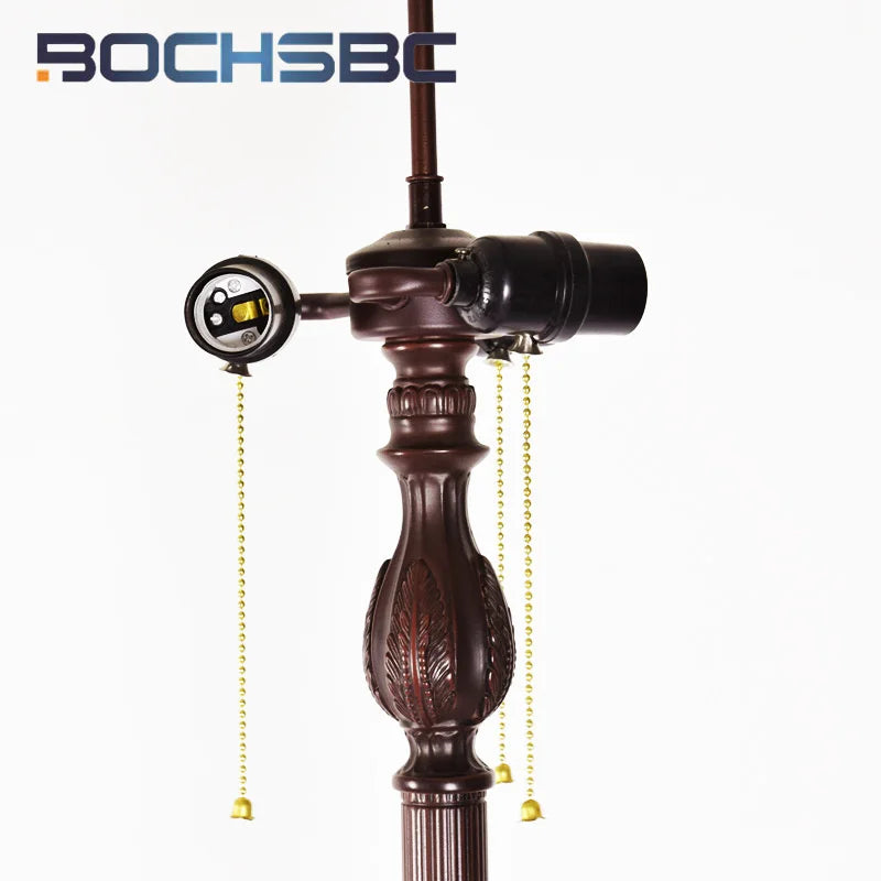 Colorful Dragonfly Floor Lamp - Art Deco Tripod Design for Living Room Dining Room Study or Bedroom