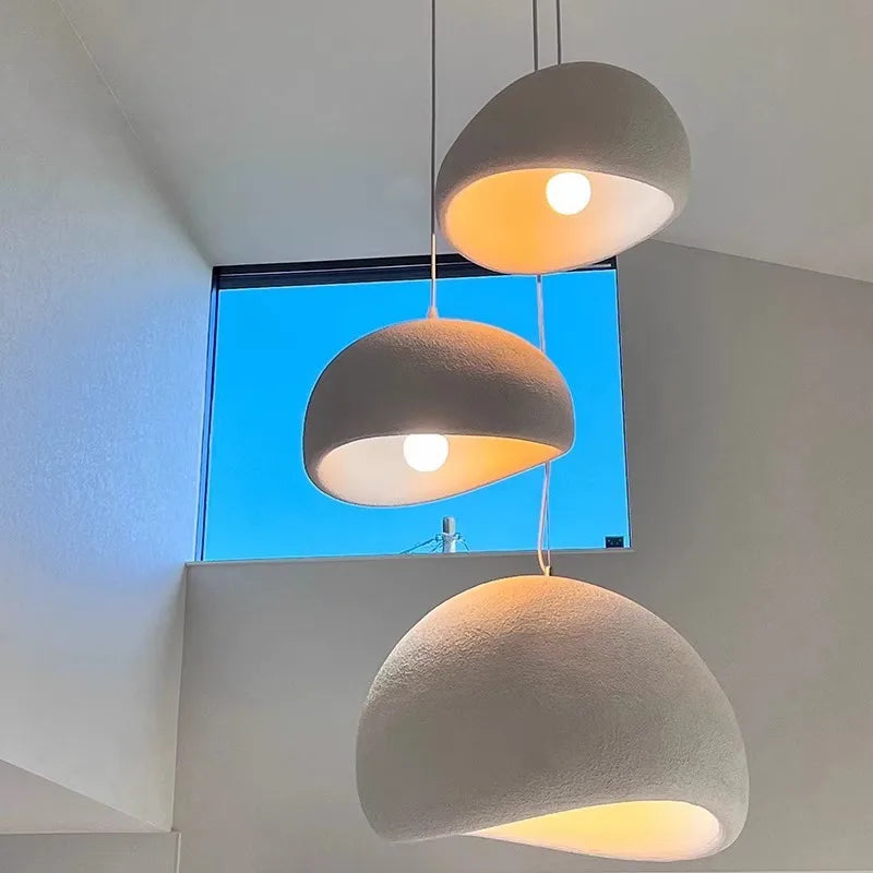 Japanese Style Ceiling Chandelier Modern Dining Table Pendant Light for Living Room Bedroom Loft Hanging Lamp