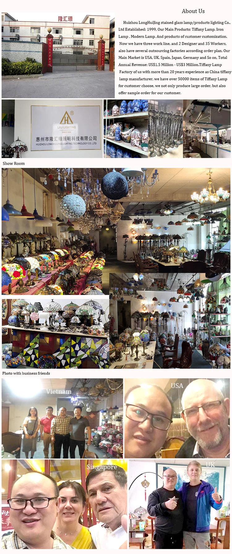 Tiffany Style LED Floor Lamp with Red Stained Glass Rose Shade  63-Inch Tall Standing Reading Light