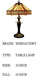 Yellow Hexagon Stained Glass Torchiere Floor Lamp - 66in Tall Corner Accent Light for Living Room and Bedroom Handcrafted Collectible Decor