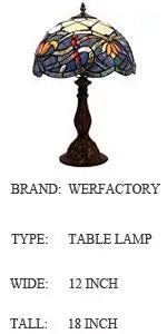 Green Wisteria Stained Glass Floor Lamp - 66 Corner Torch with 12 Shade Elegant Lighting