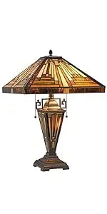 Industrial Blackish Bronze Floor Lamp with Handcrafted Amber Brown Stained Glass Shade - 70in Tall Elegant Tiffany Style Lighting for Home Decor