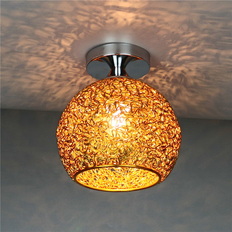 Simple Color LED Ceiling Lamp Bedroom Corridor Lamp