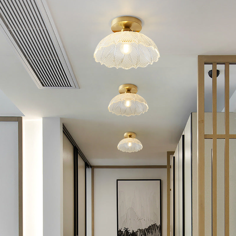 Glass Lampshade Aisle Corridor Balcony Entrance Foyer Lamps