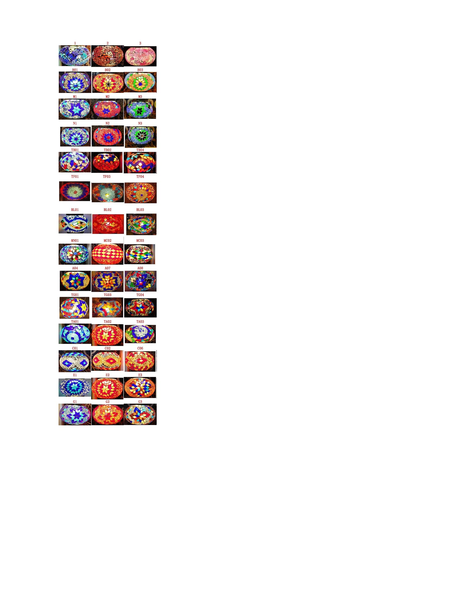 Chandelier Helical 7 Globes Turkish Moroccan Style Mosaic Multicolored Light