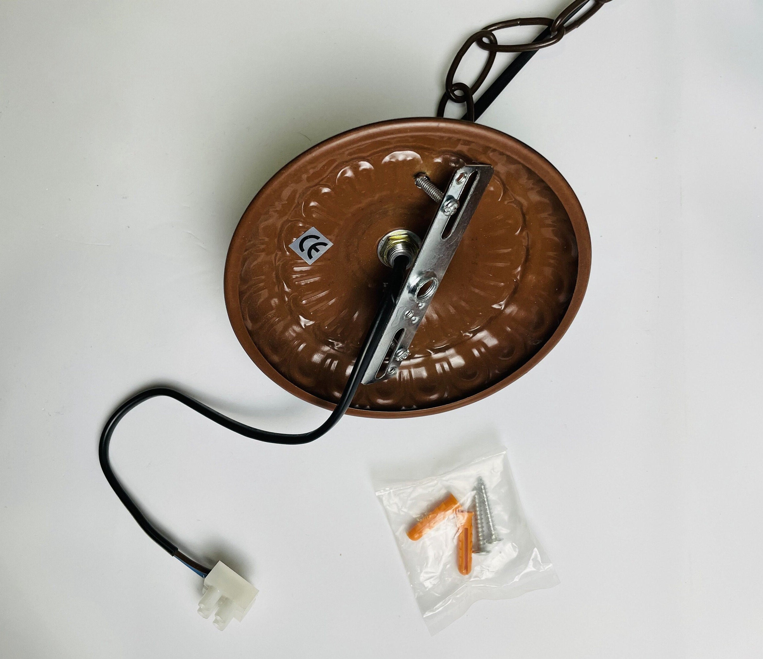 Sea Blue Dragonfly Tiffany Hanging Lamp 16in, Leadglass Stained Glass Shade, Crystal Bead Lampshade, Pendant, Chandelier, Hampton, Beach