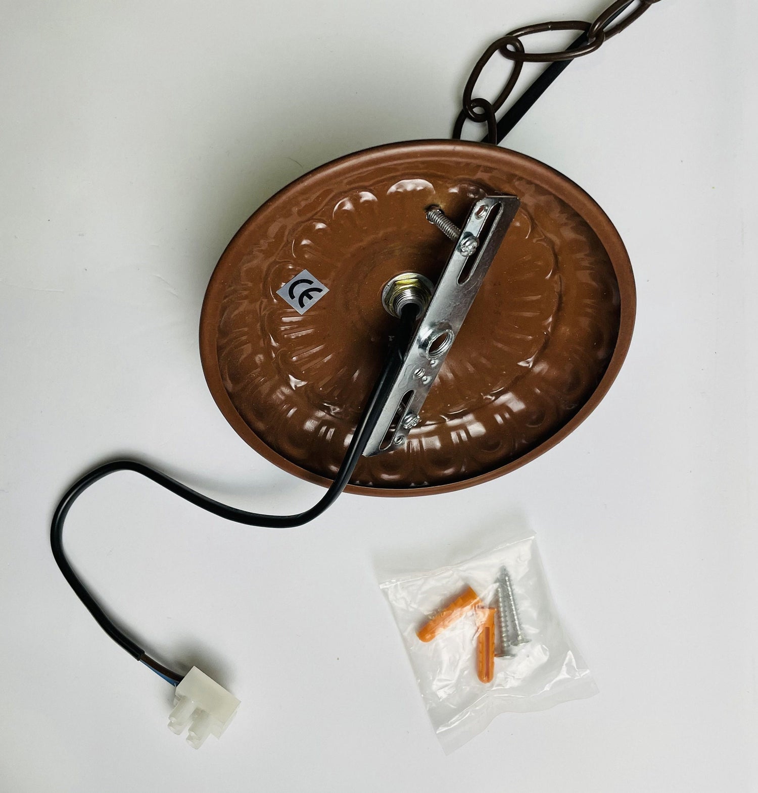 Tulips Tiffany Hanging Lamp 16in, Leadglass Stained Glass Shade, Crystal Bead Lampshade, Chandelier, Pendant Light, Living Room Kitchen Lamp