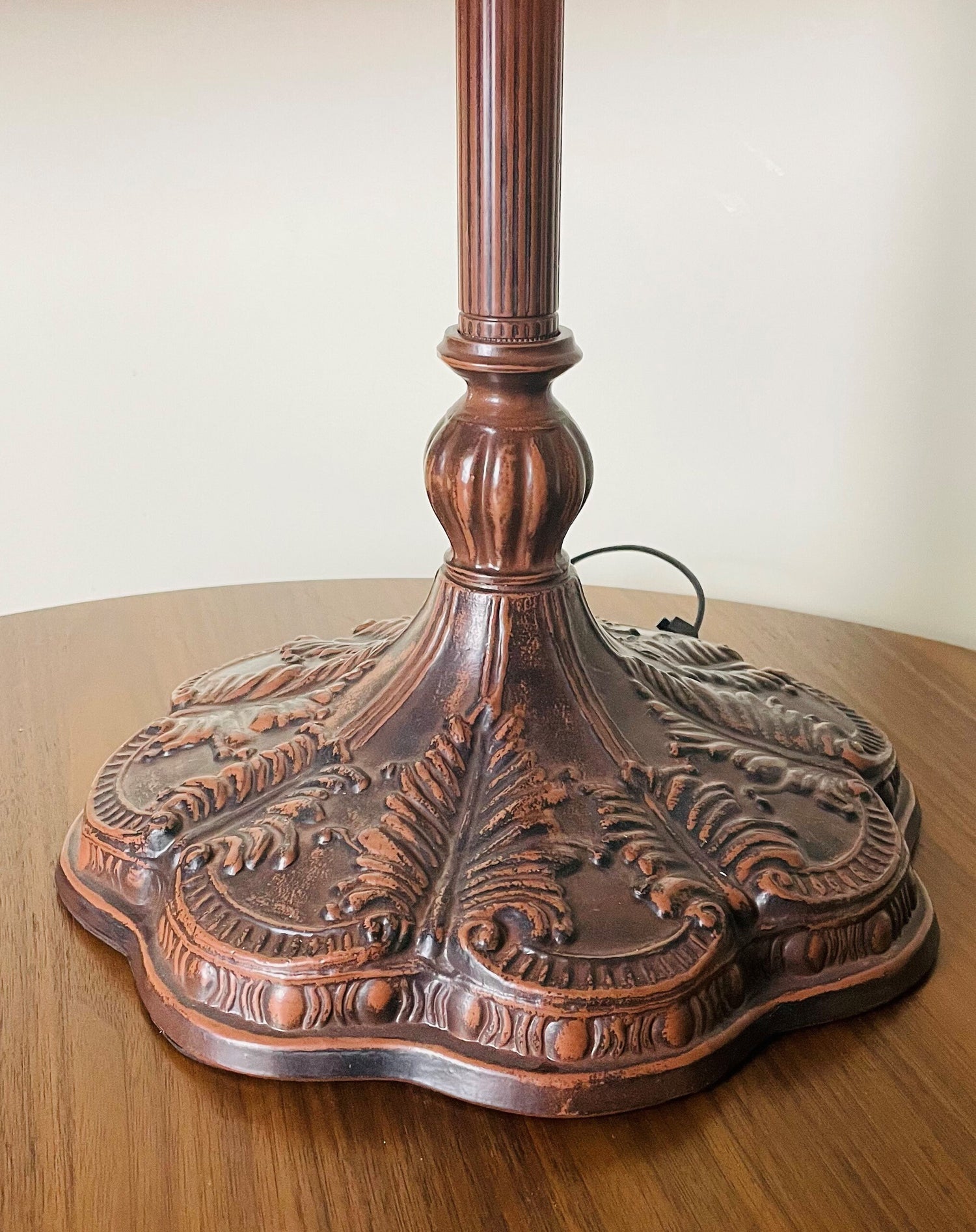 165cm Tiffany Adjustable Floor Lamp, 12" Lampshade Leadlight Stained Glass Tiffany Crystal Bead, Living Room Bed Room Lamp