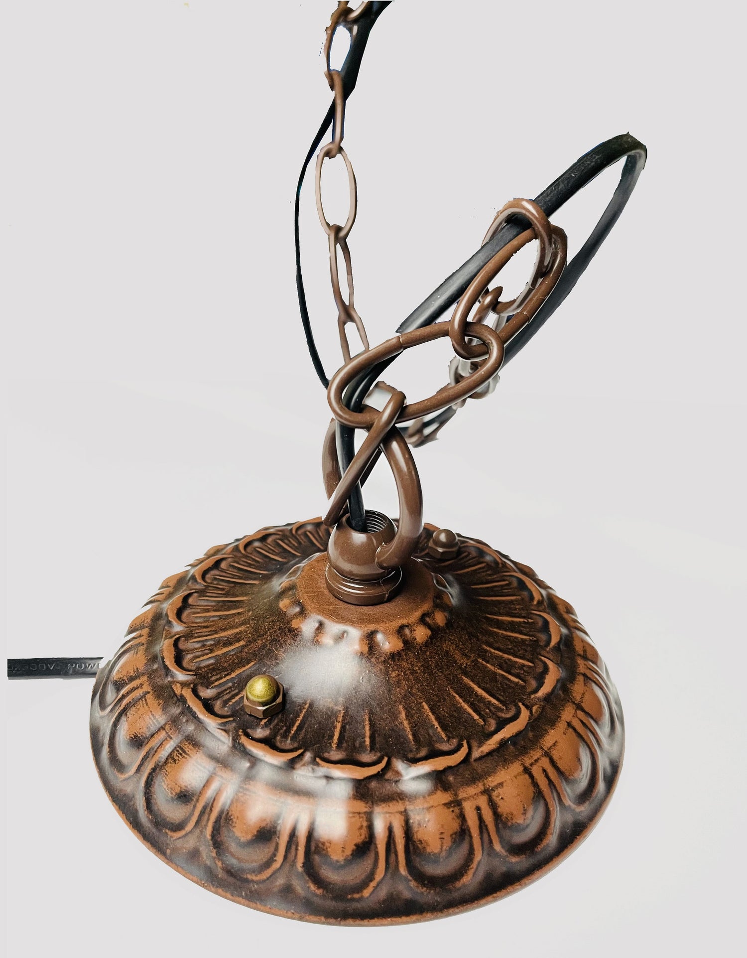 Tiffany Hanging Lamp 16in, Humming Bird Leadglass Stained Glass Crystal Bead Lampshade, Chandelier, Pendant Light, Dining Kitchen Lamp