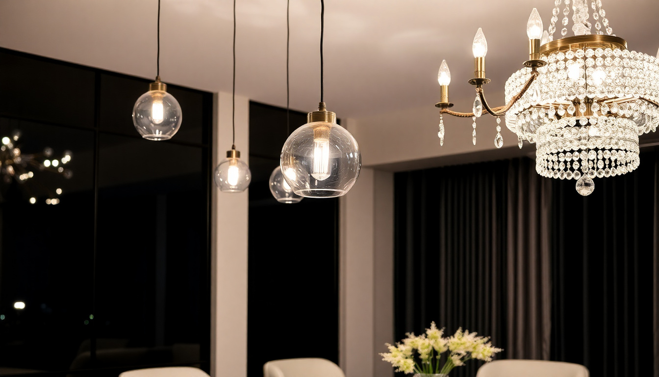 How to Harmonize Glass Pendant Lights with Crystal Chandeliers: Bulb Warmth, Beam Angle & Scale for Milk, Stained and Blown Glass