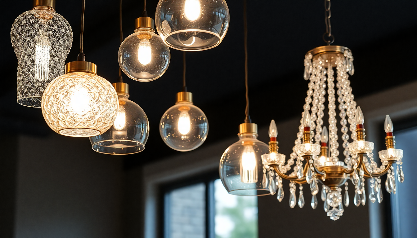 Mixing Glass Textures: How to Blend Milk, Stained & Blown Glass Pendant Lights with Crystal Chandeliers for Layered Depth