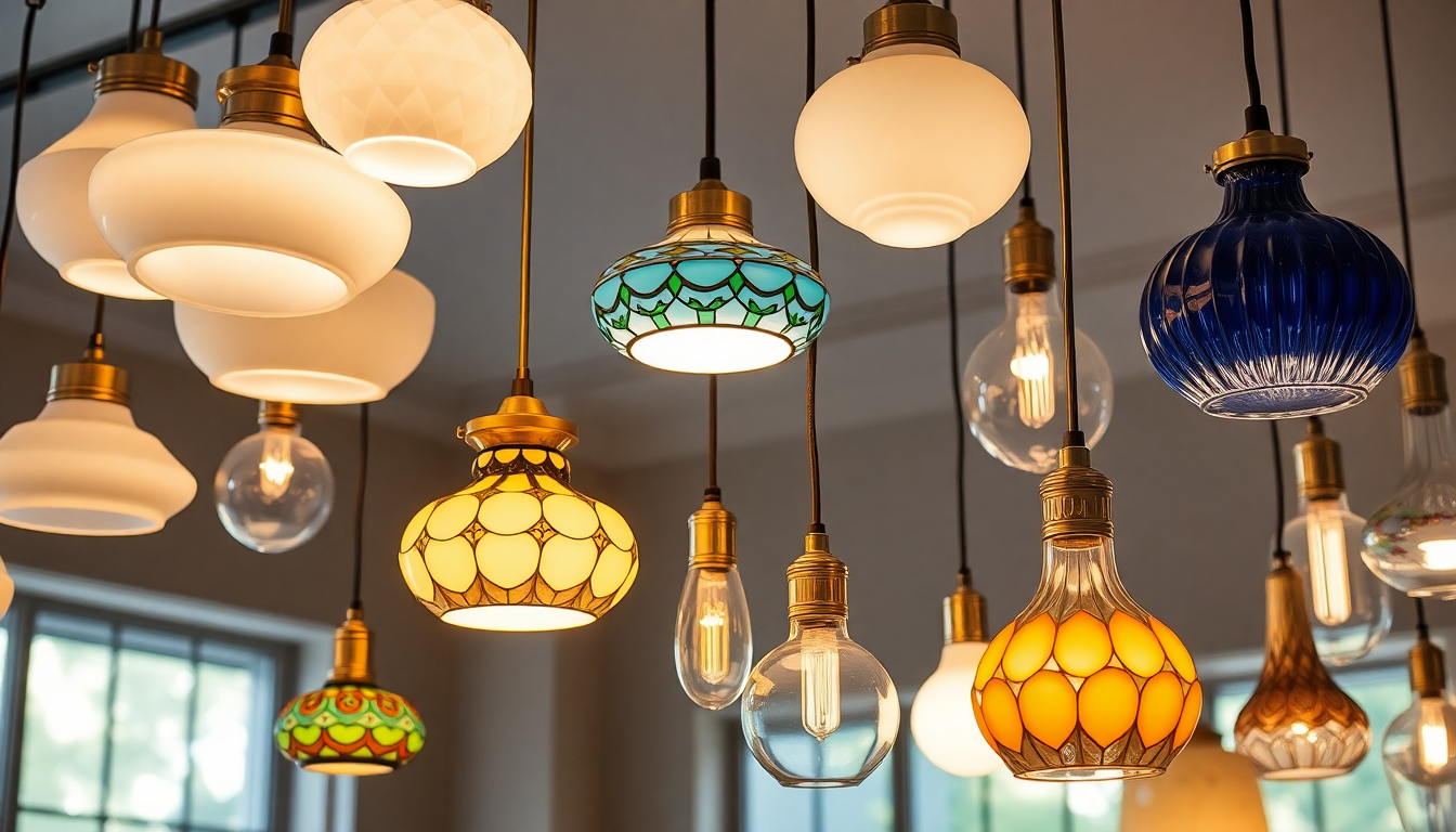 Mastering the Art of Mixing Glass Pendant Lights: Creative Styling Tips to Elevate Your Interior with Milk, Stained, and Blown Glass Fixtures