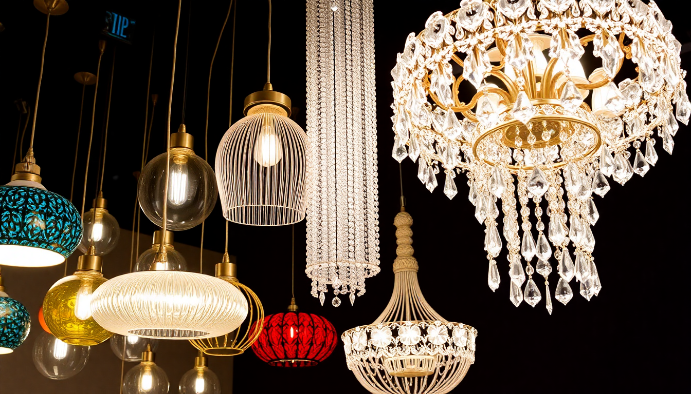 Lighting Color Stories: Matching Glass Pendant Lights (Milk, Stained & Blown) with Crystal Chandeliers for a Cohesive Glow