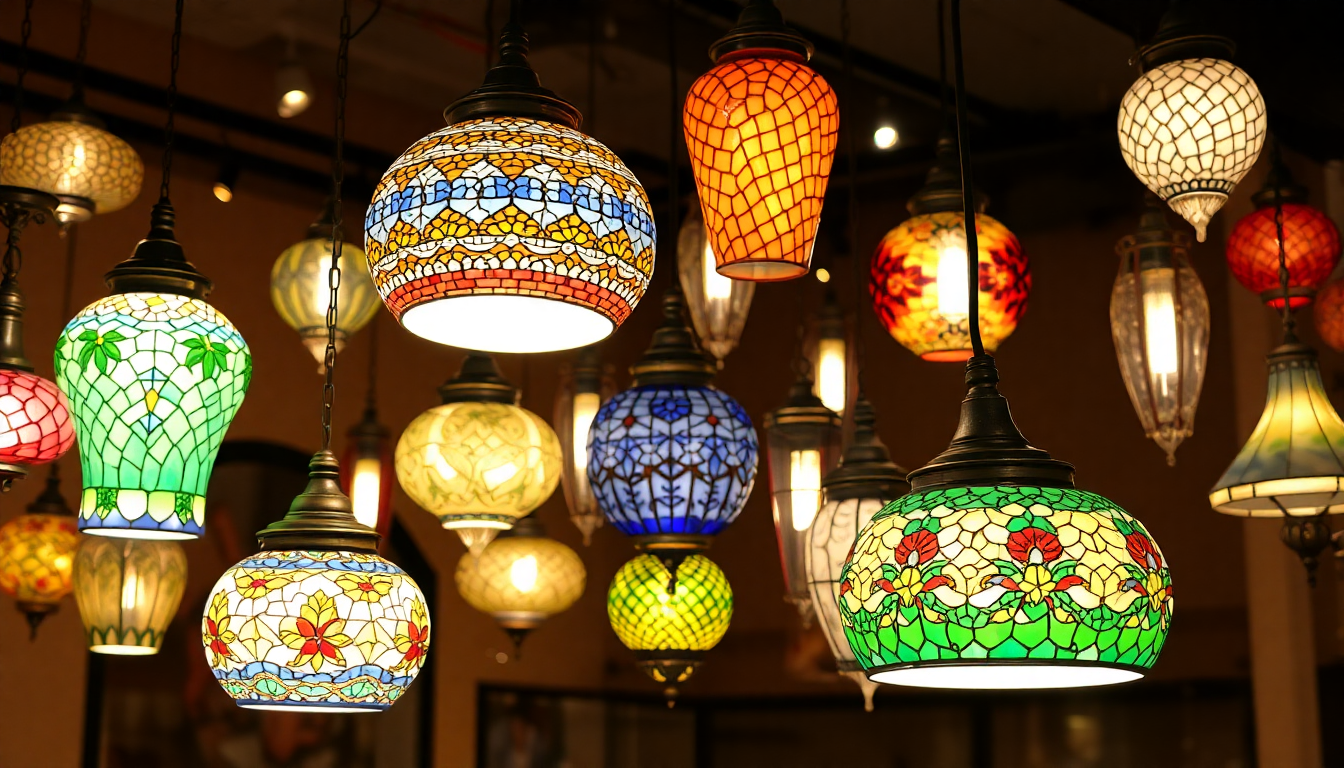 2025 Trends in Glass Pendant Lighting: Elevate Your Space with Stunning Mosaic and Tiffany Fixtures