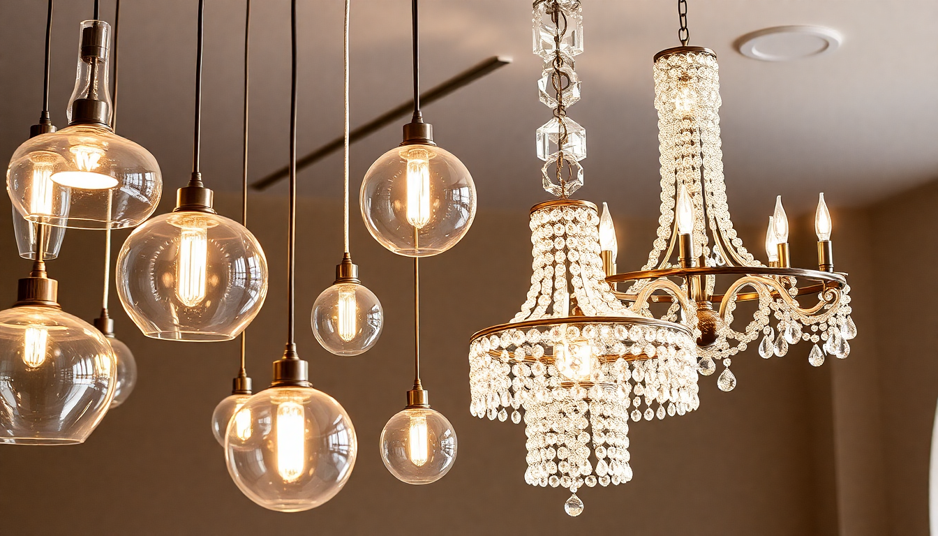 Stage-Ready Lighting: Placement and Styling Tips for Milk, Stained & Blown Glass Pendant Lights with Crystal Chandeliers