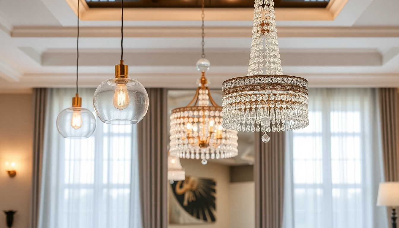 Mastering the Art of Statement Lighting: How to Choose and Style Glass Pendant Lights and Crystal Chandeliers for a Captivating Home Ambiance