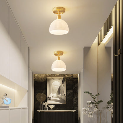 Copper Aisle Light Corridor Hallway Living Room Ceiling Lamp
