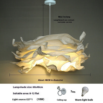 B &amp; B Clothing Store Lampshade Cloud Ceiling Lamp