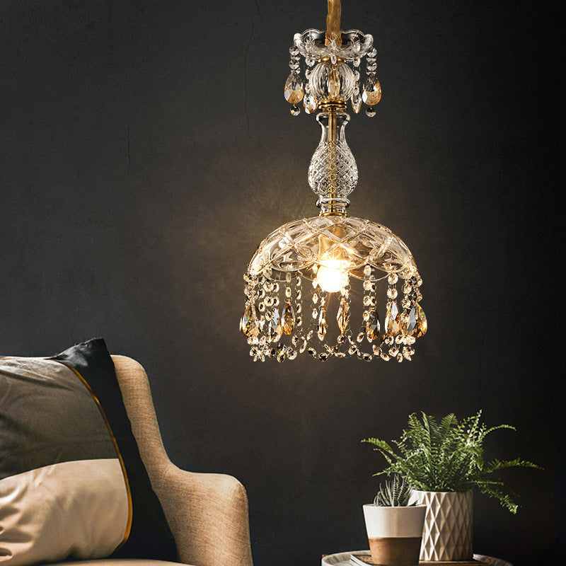 Bedroom Bedside Small Droplight Creative Crystal Hallway Corridor Lighting