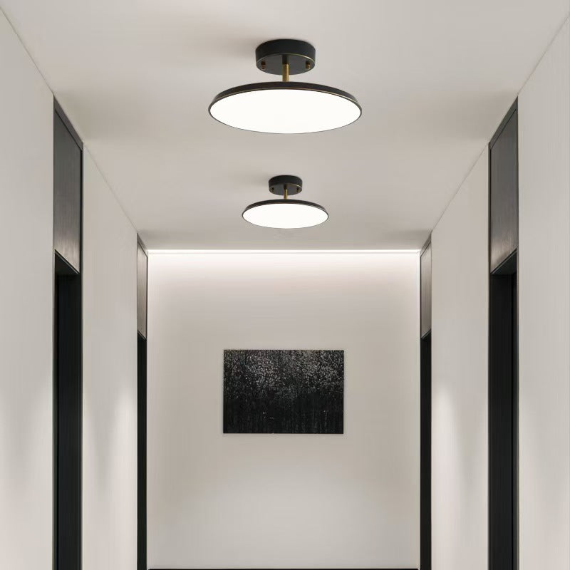 Copper Rotatable Small Ceiling Aisle Light