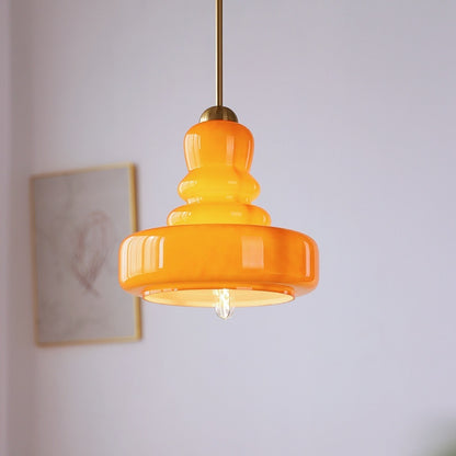 Color Gourd Small Droplight French Bedroom Hotel Bar Decoration Lamps