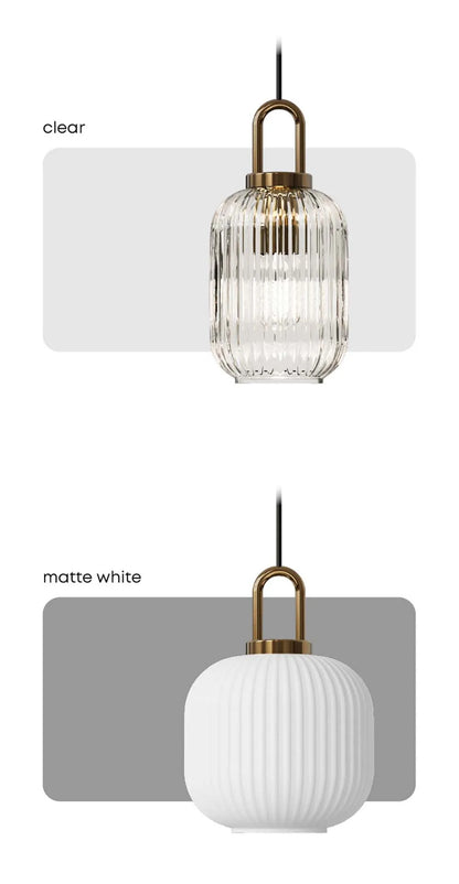 Nordic Minimalist Glass Pendant Lights Japanese LED Chandeliers for Dining Room Kitchen Bedside Home Decoration Hanging Lamp