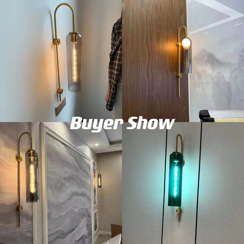 Modern Pendent Lamp Led Glass Nordic Hanging Lighting Fixtures Suspension Creative Living Bedside Bedroom indoor Chandeliers