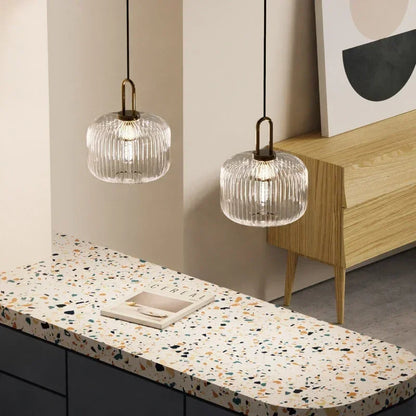 Nordic Minimalist Glass Pendant Lights Japanese LED Chandeliers for Dining Room Kitchen Bedside Home Decoration Hanging Lamp
