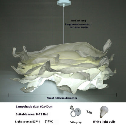 B &amp; B Clothing Store Lampshade Cloud Ceiling Lamp